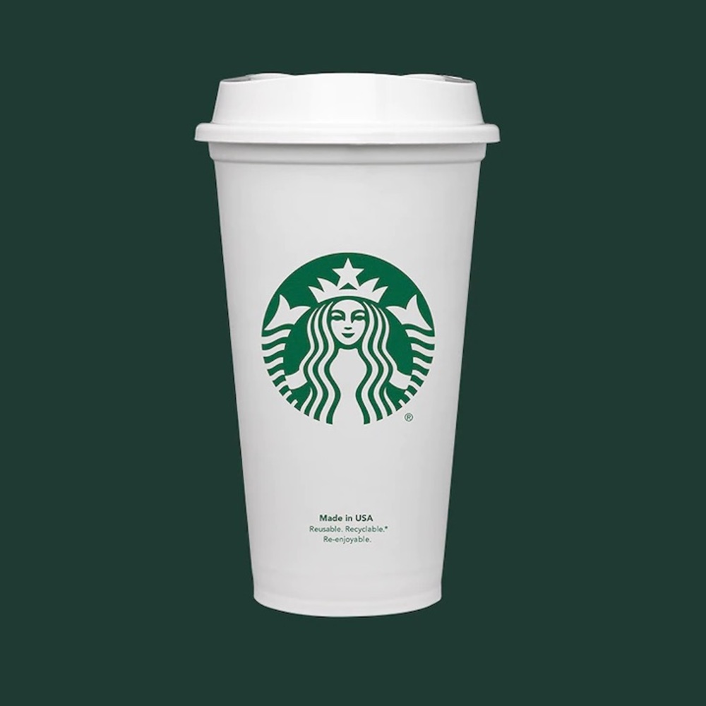 Classic Starbucks Reusable Coffee Cup 16oz Grande